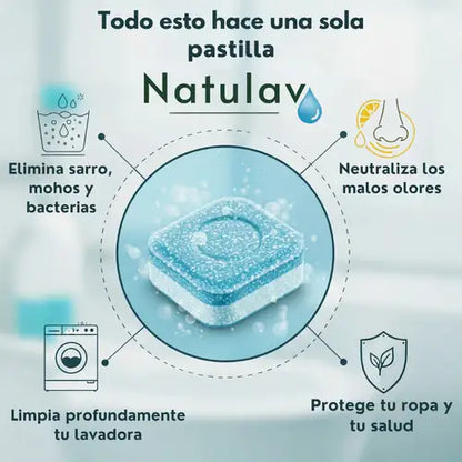 Tableta Efervescente X12/Limpieza Profunda