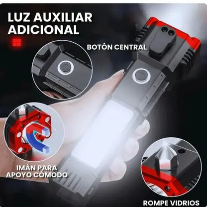 Linterna Táctica SWAT/Seguridad en tu mano