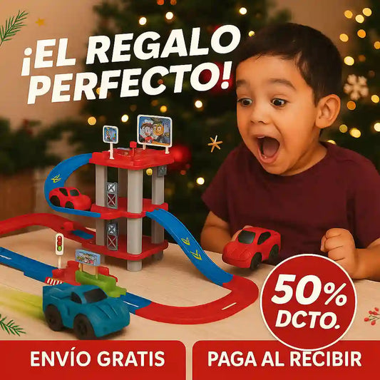 Pista de carros / 72 piezas