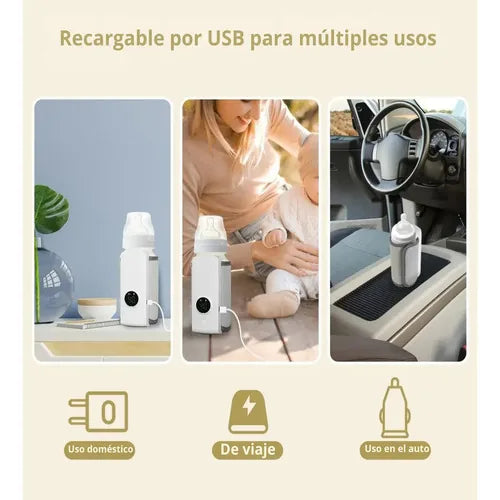 Calentador de biberon portátil