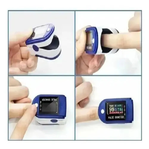 Oxímetro portátil - Mide oxígeno y pulso al instante