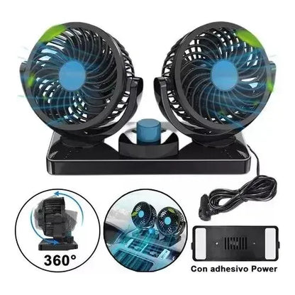 Ventilador Duo 360/ Aire Fresco al Instante