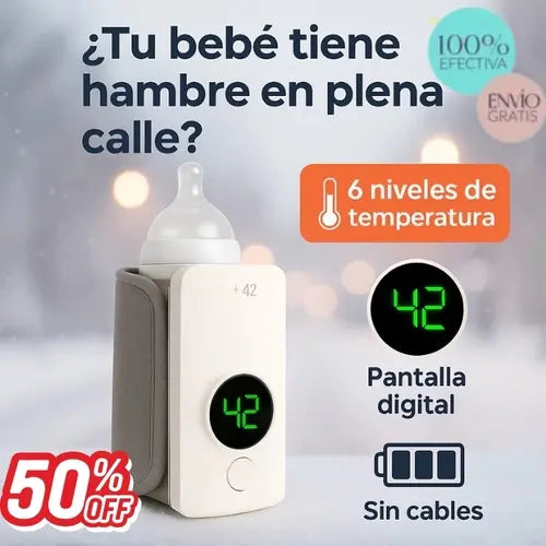 Calentador de biberon portátil