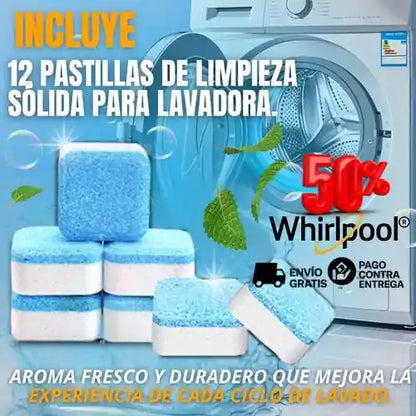 Tableta Efervescente X12/Limpieza Profunda