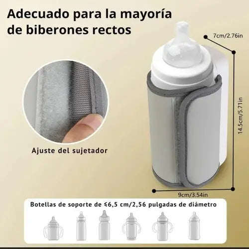 Calentador de biberon portátil