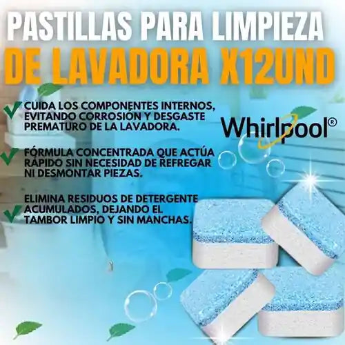Tableta Efervescente X12/Limpieza Profunda