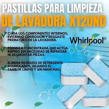 Tableta Efervescente X12/Limpieza Profunda